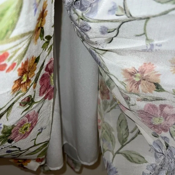 New Yumi Kim Peyton Ruffle Mini Dress Floral Cottagecore Women's Size Small - Picture 10 of 14